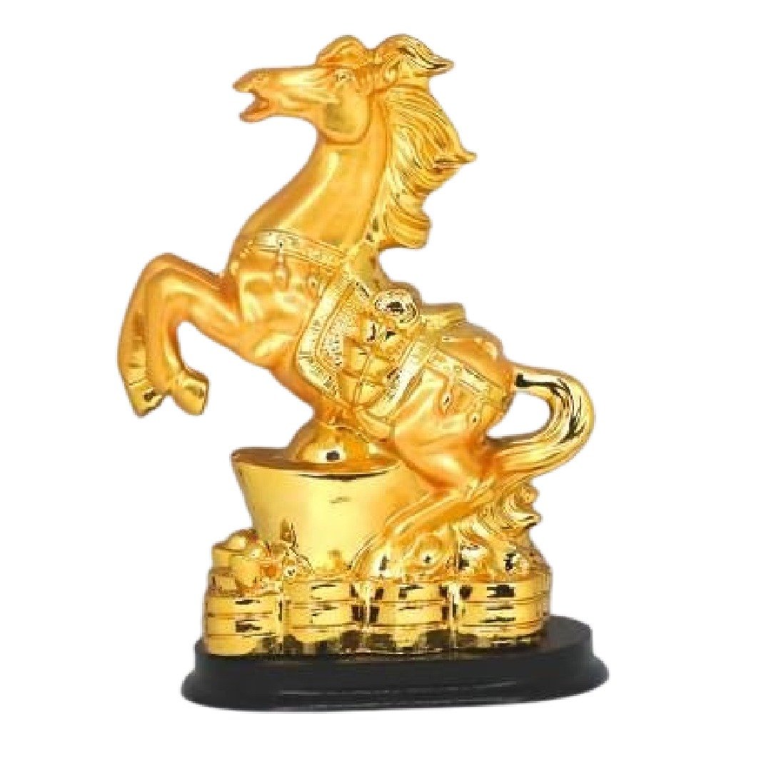 Shiv Vastu Analysis Running Horses Ceramic Yantra