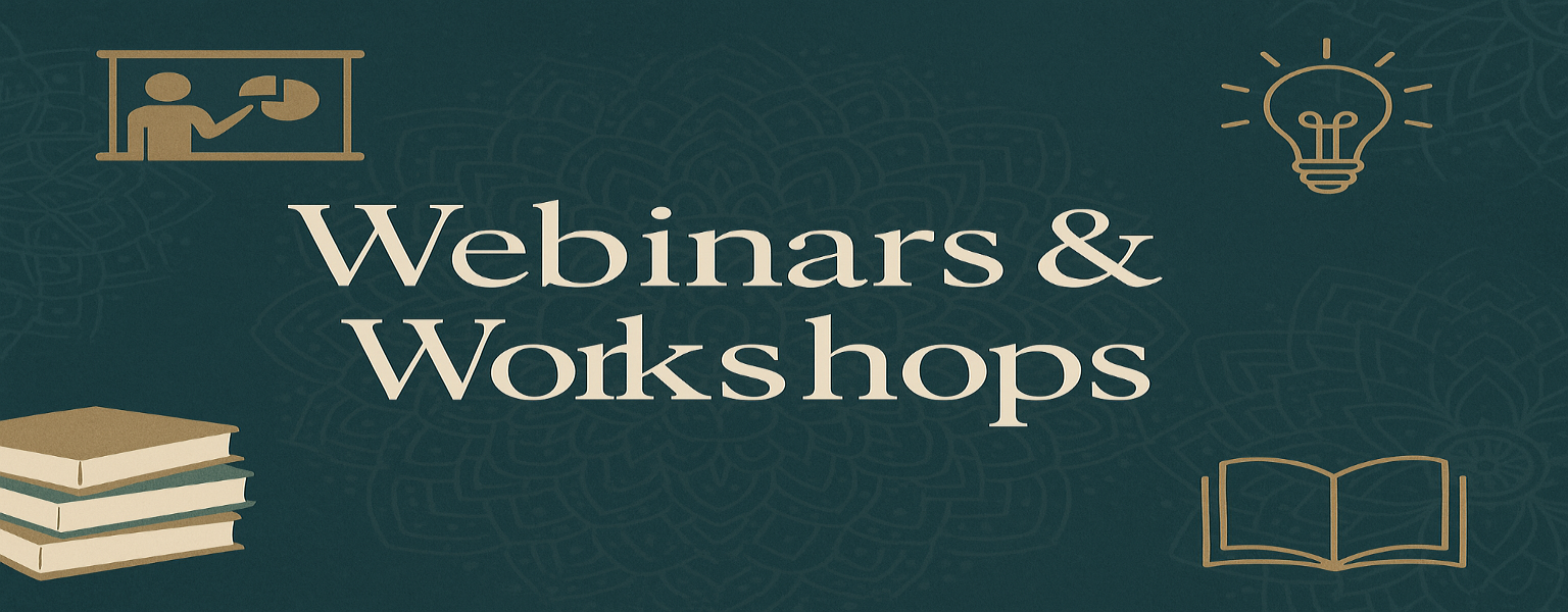 Webinars & Workshops banner